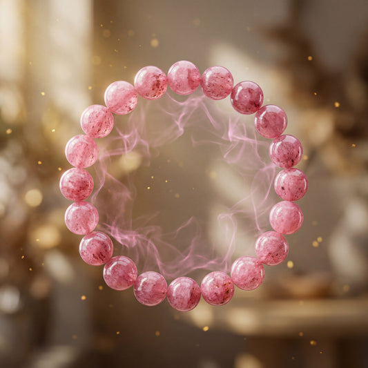 Charisma AuraSync™ Bracelet - Strawberry Crystal